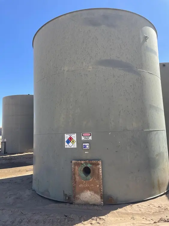 Used 2017 SMITH INDUSTRIES 500BBL VERTICAL TANK Carbon Steel Tanks US | Bx Tank Supply #1094748