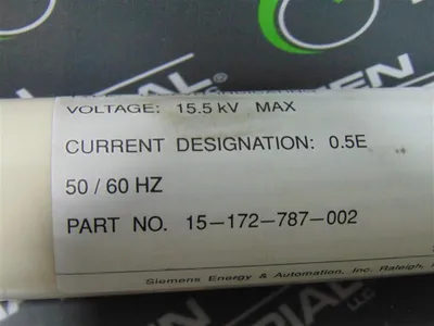 Siemens 15-175-787-002 Current Limiting Fuse 12CAVH Indicating 0.5E Amps Used