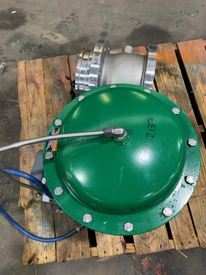 8" -150# Fisher V-Ball Control Valve, Stainless, Year 2015 , Great Condition!