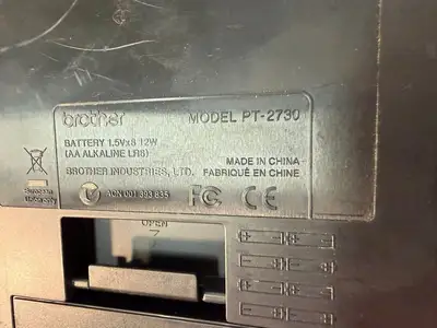 Brother PT-2730 Desktop Label Printer (5.3.4)
