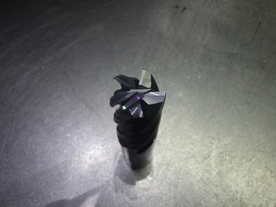 Monster 1" 5 Flute Carbide CR REG Endmill 1" Shank .03" R 295-021001B (LOC585)