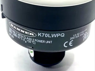 New | in-Stock Banner K70LWPQ Light Source Equipment Michigan US | Maverick Industrial Sales #1414259