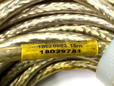 Used Kistler Sensor Cable 15m 18029781 Cable & Wire Michigan US | Maverick Industrial Sales #1391546