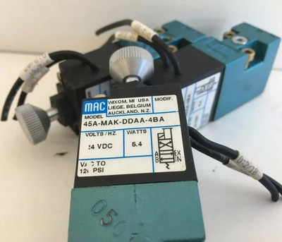 Used MAC 45A-MAK-DDAA-4BA Valves/Fittings | J&J Industrial Supply #501627