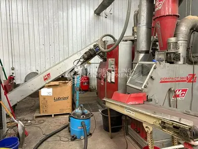 USED 2014 MG RECYCLING 380VZT WIRE GRANULATION SYSTEM