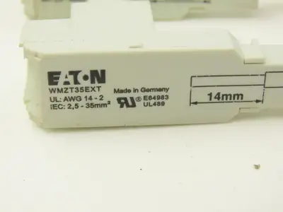 Eaton WMZT2P6T Circuit Breaker Busbars 2-3 Pole Extension Terminal Mixed Lot