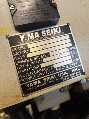 2011 YAMA SEIKI GV-1200 Vertical Boring Mills (incld VTL) | PM Machines (7)
