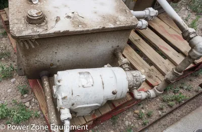 USED LUBE SKID -
