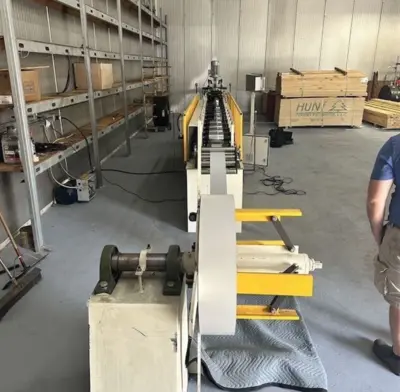 Aluminum Cold Roll Forming Machine Florida