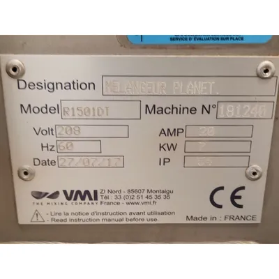 USED VMI R1501DT