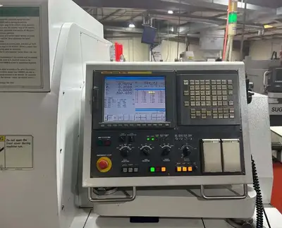 2004 HANWHA XD-20H Swiss Type Automatic Screw Machines | Toolquip, Inc. (5)