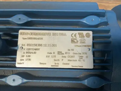 Used SEW EURODRIVE DRE100L4/DH Motors (misc) Ohio US | HGR 24 #1314797
