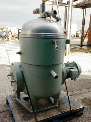 Westfalia KO 15006 chamber bowl centrifuge, 316SS.