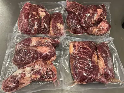 Beef Ribeye Roll Steak - Fat-added, Needle-tenderized - Frozen - 10.60 lb