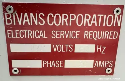 Used BIVANS 74 VERTUCK Cartoners Vertical - Semi Auto Manual Load Illinois US | Aaron Equipment #1456829