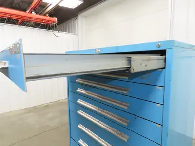 Nu-Era Modular Tool Storage Cabinet 10 Drawer 45x28x61" Stanley Vidmar Lista