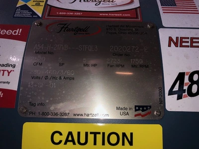 USED Hartzell A54-H-217VB
