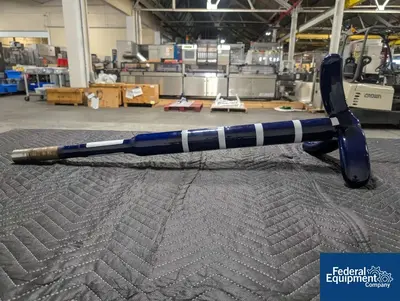 USED De Dietrich 30 Gal Dedietrich Glass Lined Retreat Curve Agitator Shaft