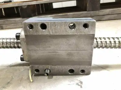 61″ Rotary Screw Linear Actuator w/ 5-1/2″ X 5″ Block; approx 40″ Travel