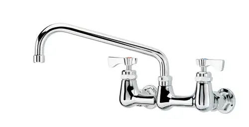 Krowne 14-810L Splash Mount Faucet - 10" Swing Spout, 8" Centers