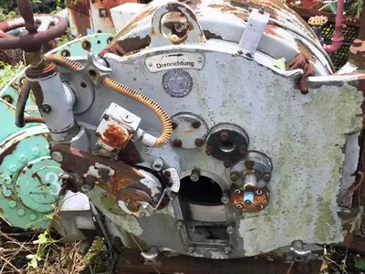 Krauss-Maffei HZ 40 peeler centrifuge, 316SS.