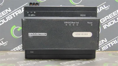 Brodersen UCM-81.924 Series 3010 Telephone Modem Version B/0DE1 Used