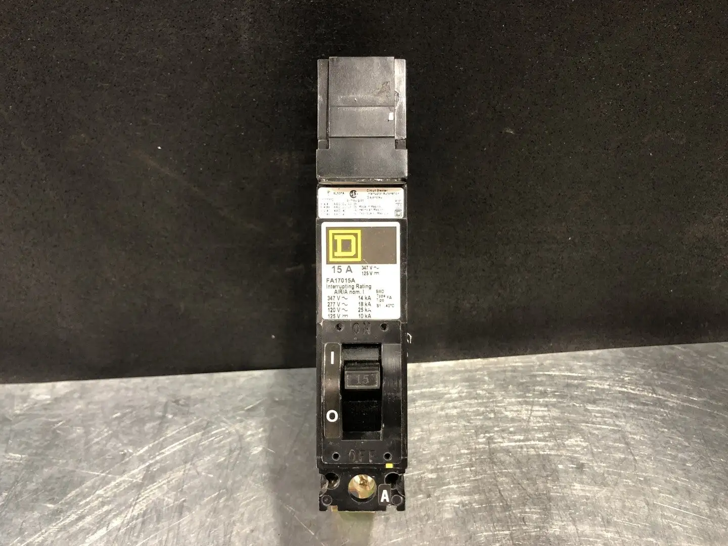 USED SQUARE D FA17015A