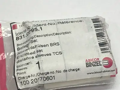 831.0795.1 | Abicor Binzel  Distance Sleeve TCS - New – Open box