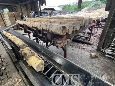 USED PENDU COMPLETE PENDU CUT STOCK OPERATION - SCRAGG, GANG RIP, STACKER