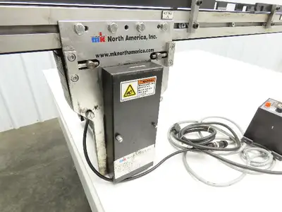 MK North America GUF-P 2000 50mm x 2020mm Belt Conveyor 115V Variable Speed READ