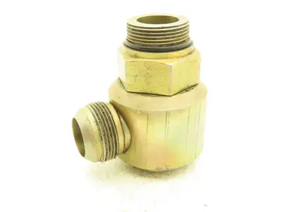 Hydraulics Inc Live Swivel 90 Deg 1-1/4"-20 JIC x 1-1/4" Str O-Ring