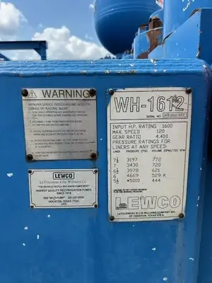 Used LEWCO _UNKNOWN_ Piston Pumps Texas US | Oil The Woodlands Group #1501457