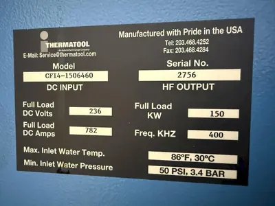 USED THERMATOOL CF14-1506460