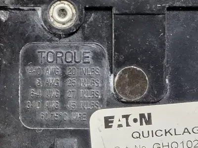 USED EATON GHQ120