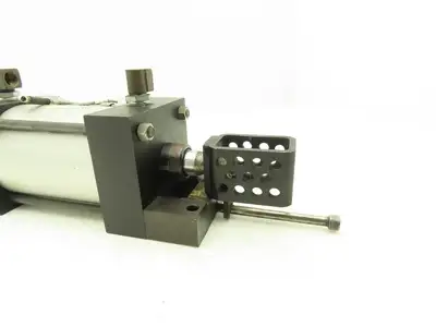 Vickers Q6E-4.00X4.00-N-1.00-2-L-N-H-1-1 Pneumatic Air Cylinder 4"Bore 4"Stroke