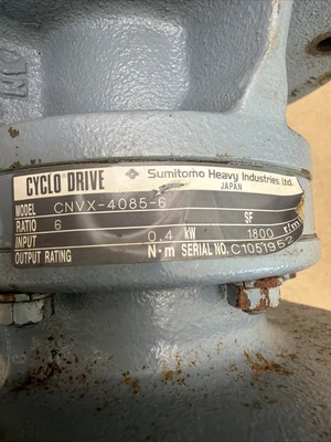 USED Cyclo Drive CNVX-4085-6