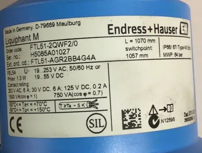 Used ENDRESS + HAUSER _UNKNOWN_ PLC Processors South Carolina US | Palmetto Automation #1502949