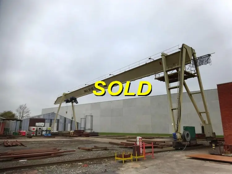 Used DEMAG 10T + 20T X 50 METER Cranes, Jib | Apt International N.V #373741