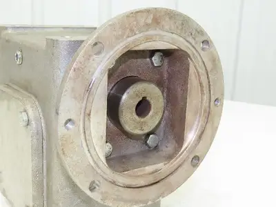 Electra Grove Gear EL-TMQ-826-20-R-56 Worm Gearbox 20:1 Reducer 3Hp 88rpm 56C RH