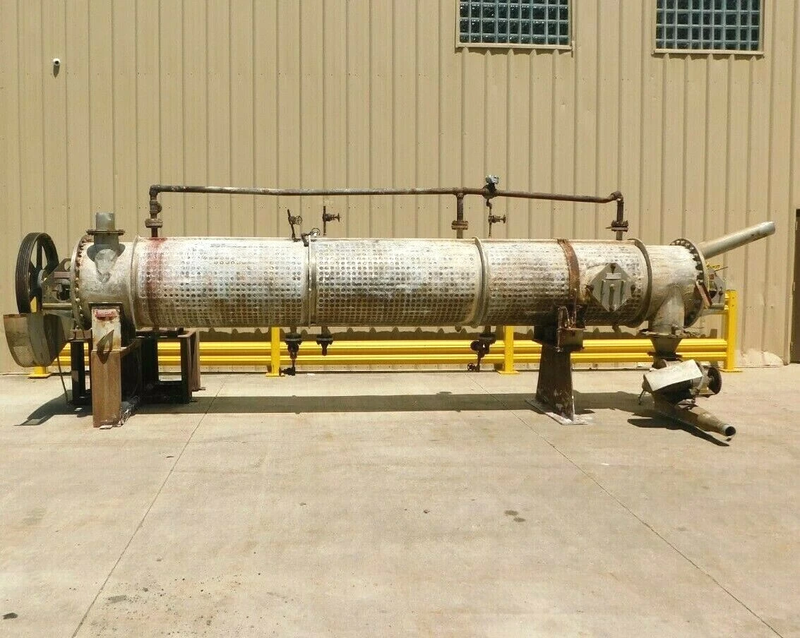Used BEPEX SJB 30-16 Rotary Steam Tube Dryers Ohio US | Equipment Recovery Corp. #1331685