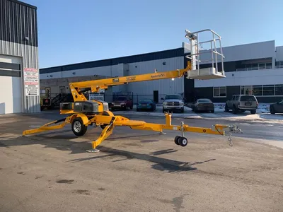 New | in-Stock 2026 HAULOTTE 3632T TOWABLE TELESCOPIC BOOM LIFT Towable Boom Lifts Alberta CA | Adcock Equipment #1418073
