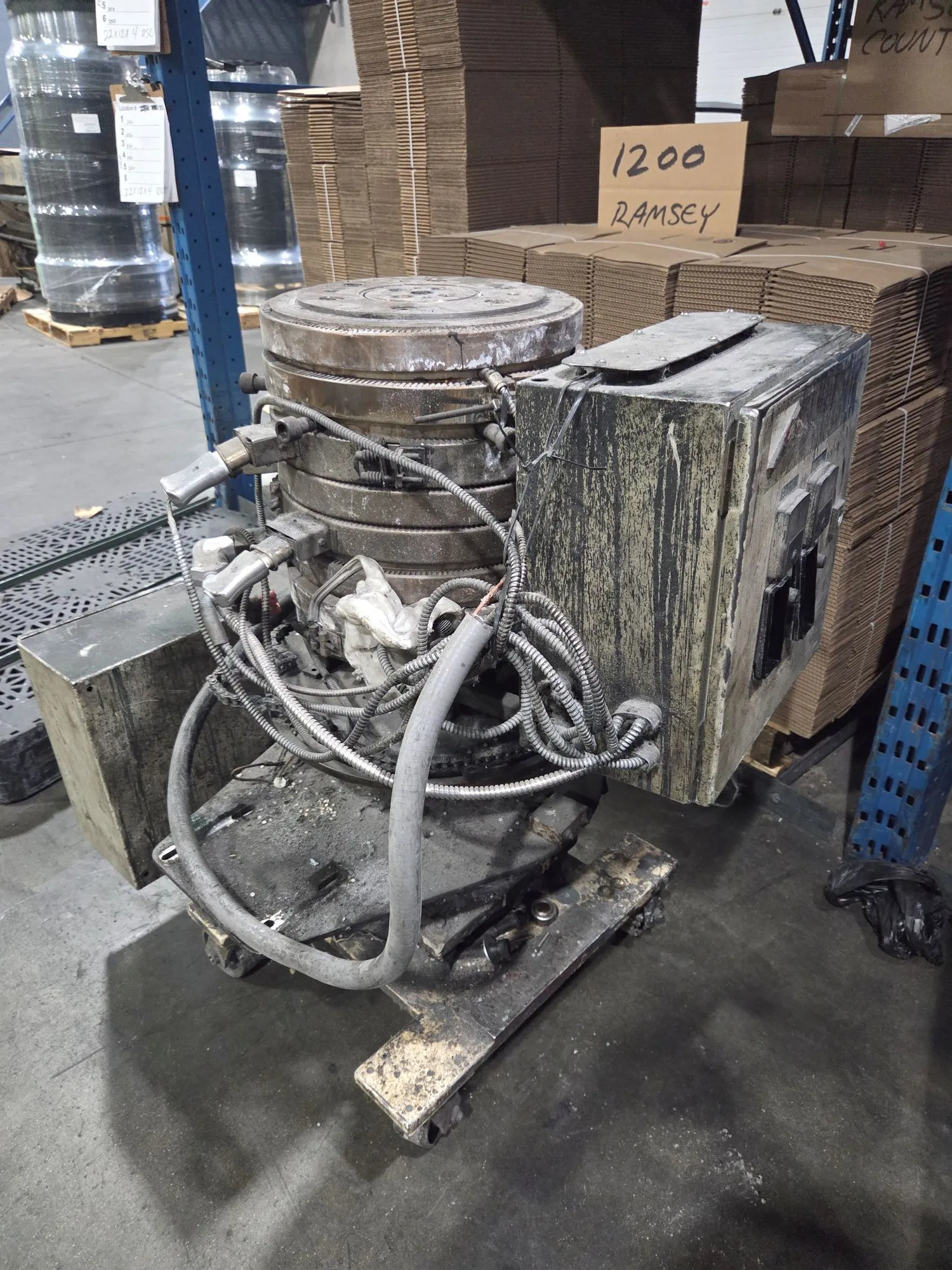 USED ALPHA MARATHON 5" BLown film die