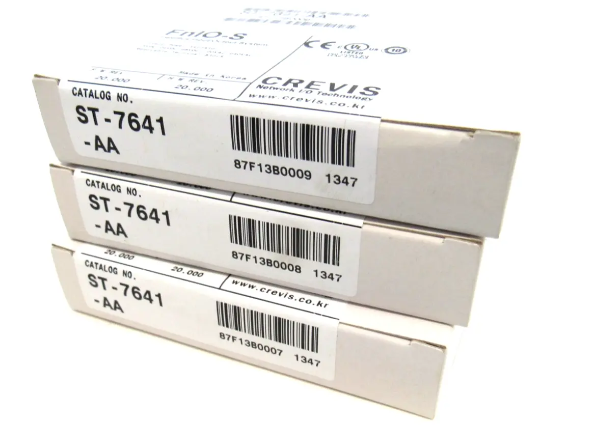 LOT OF 3 NEW SEALED CREVIS ST-7641-AA FIELD POWER ISOLATOR ST7641AA