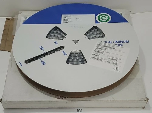 *NEW* REEL OF 500 Cornell Dubilier AVE107M35F24T-F Aluminum Electrolytic 100uF