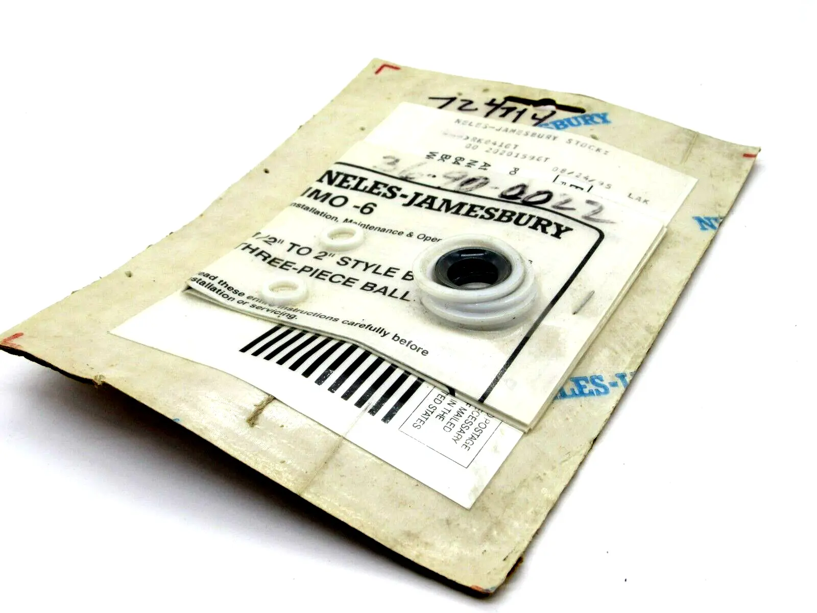 NEW NELES-JAMESBURY RKB41GT SEAL KIT IMO-6