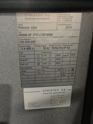 USED PACKSYS GLOBAL LTD. PSG MSM 6