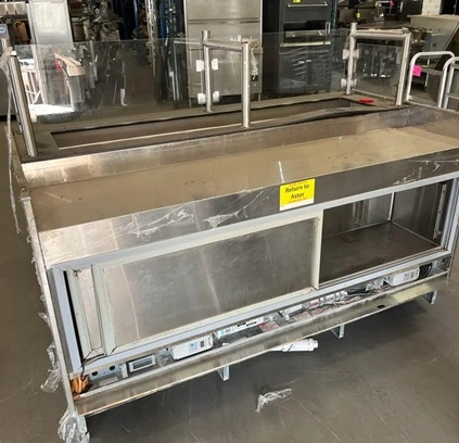 42-0187 Structural Concepts Self-Contained 6' Over/Under Sushi Cooler