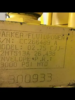 USED PARKER 02.75 CJJ2HTS13A 26.438
