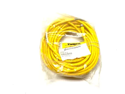 NEW TURCK, COGNEX SINGLE ENDED CONNECTION CORDSET BREAKOUT CABLE IVSL-5PM12-15