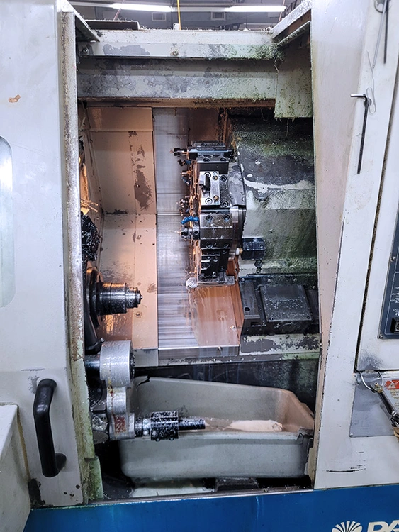Used 2004 DAEWOO LYNX 210A CNC Lathes Illinois US | Machinery Marketing International #379012